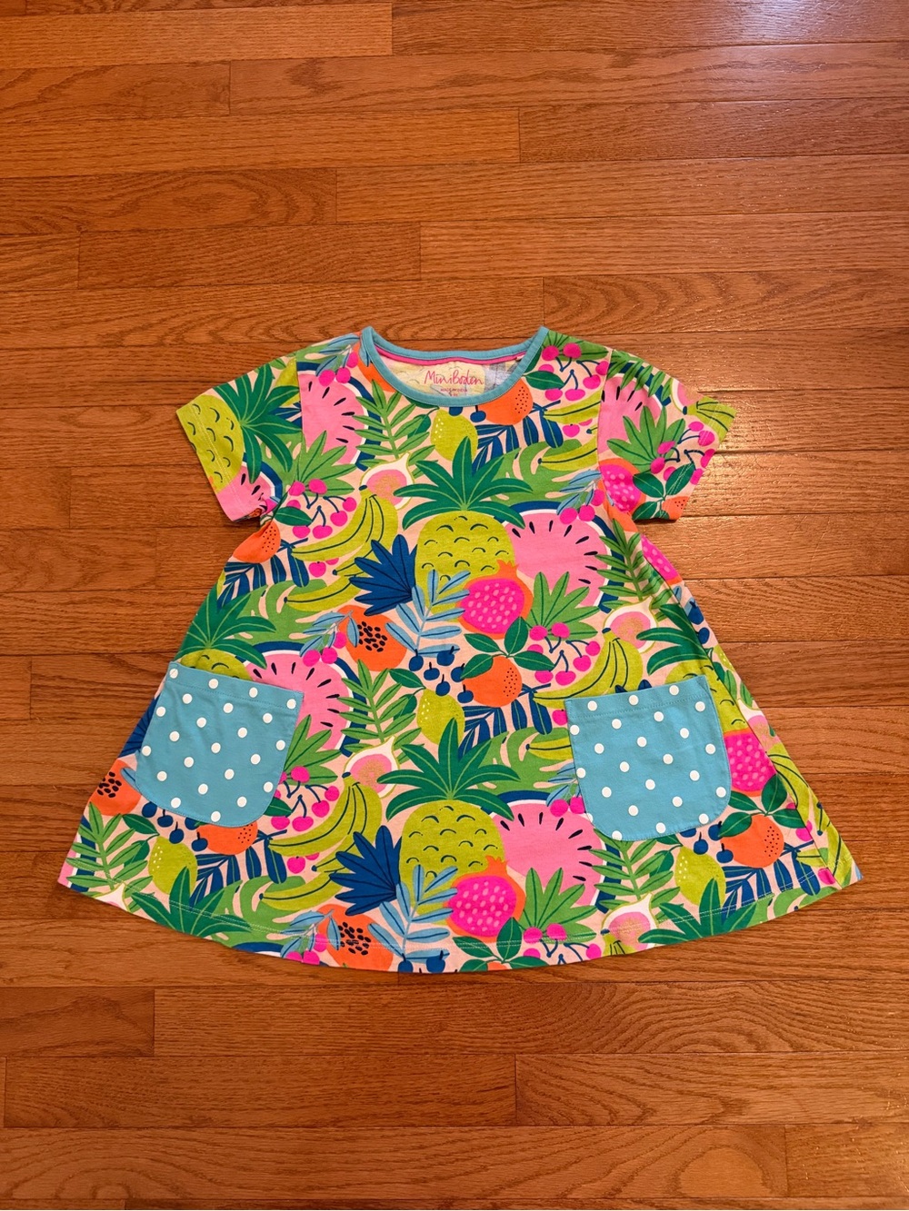 Mini Boden Tropical Tunic Dress 8/9